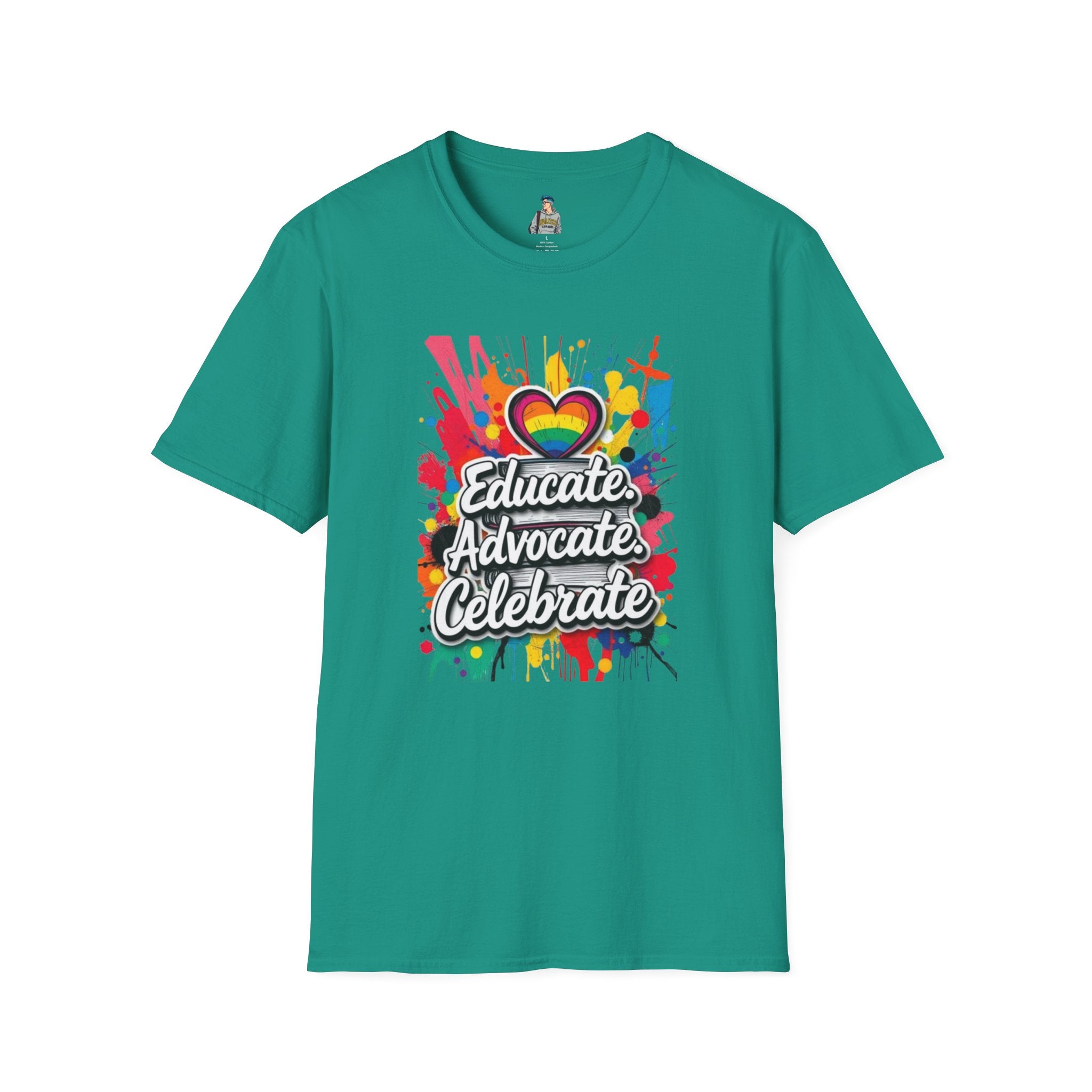 Educate Advocate Celebrate Unisex T-Shirt