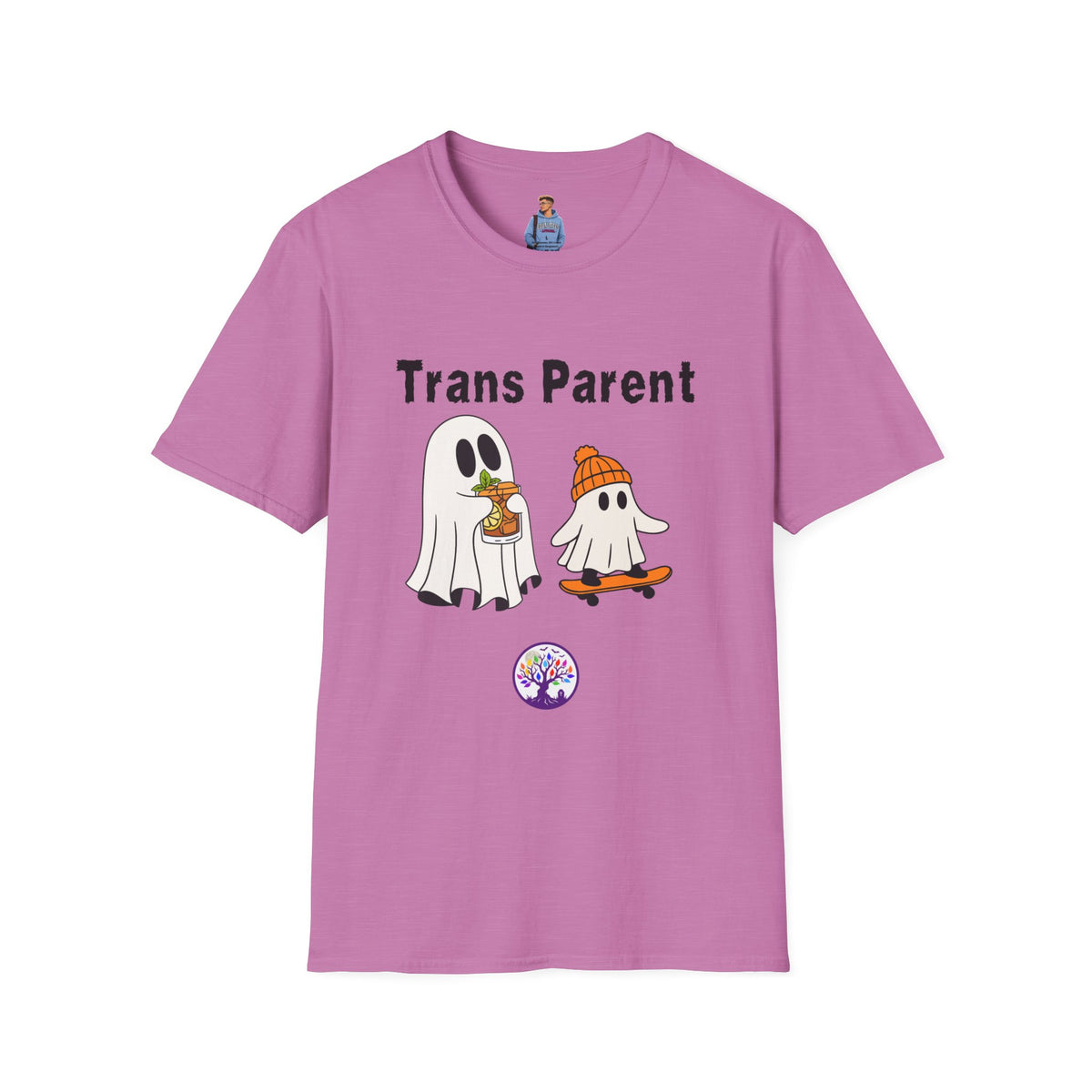 Trans Parent 5 Halloween Pride Tree Las Vegas T-Shirt