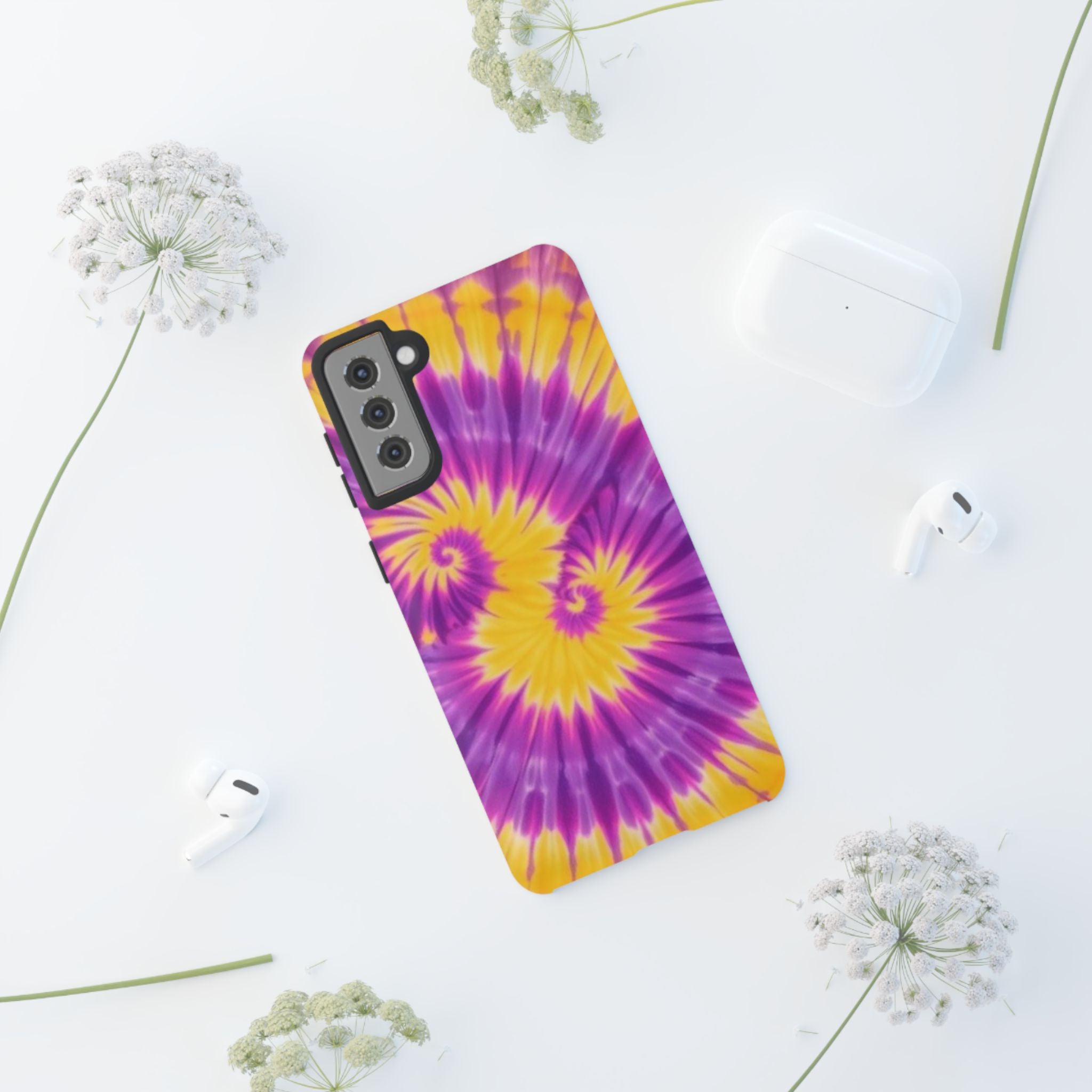 Tie-Dye Spiral Tough Case for Android