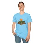 Mountain Scene Unisex Softstyle T-shirt