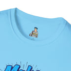 Make Good Trouble Blue Graphic Unisex T-Shirt - Fun & Bold Design for Everyday Wear