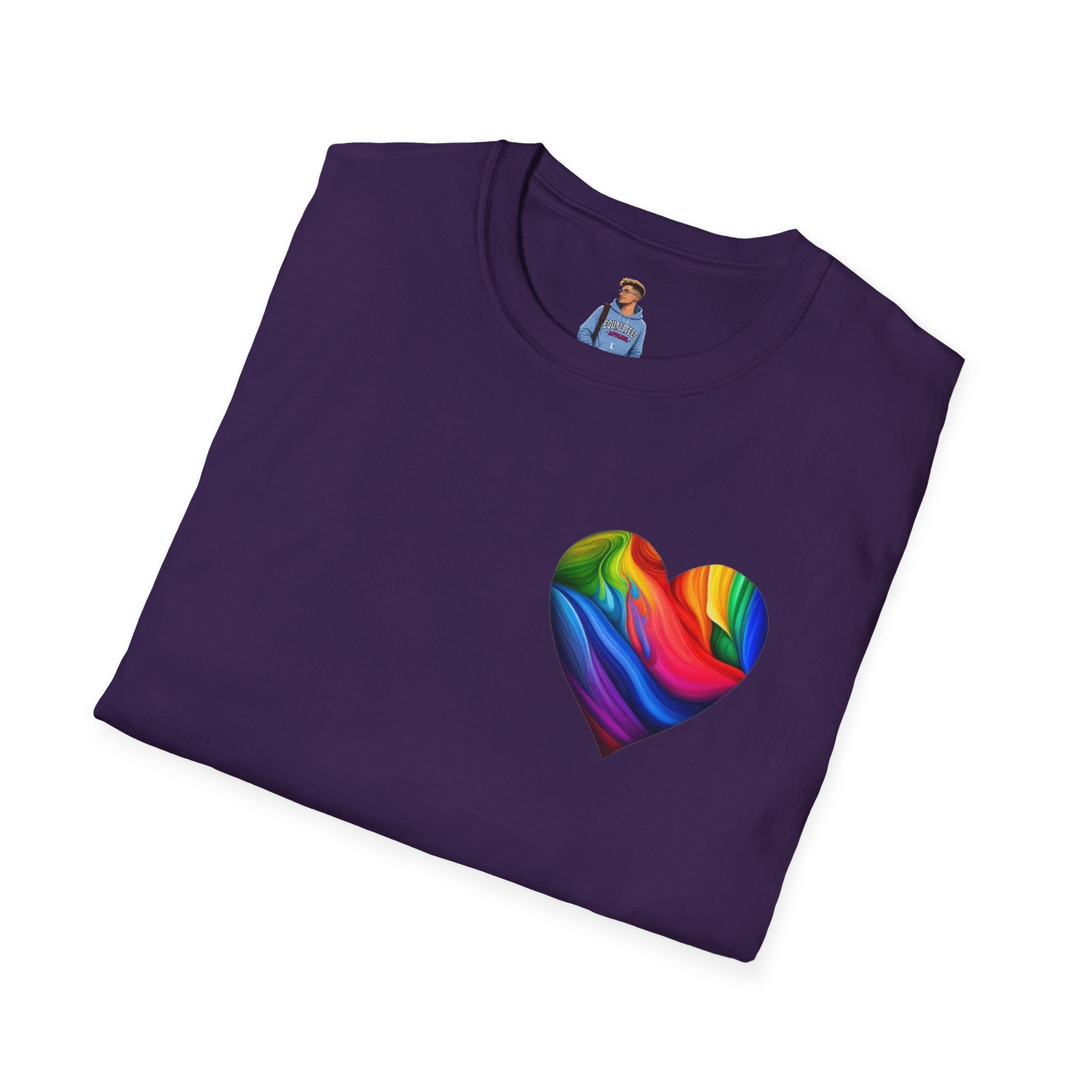 Pride Heart Design T-shirt