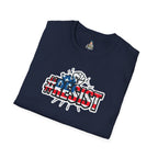 Unisex Softstyle T-Shirt - 'Fascists Feed on Fear, Starve Them' Protest Tee