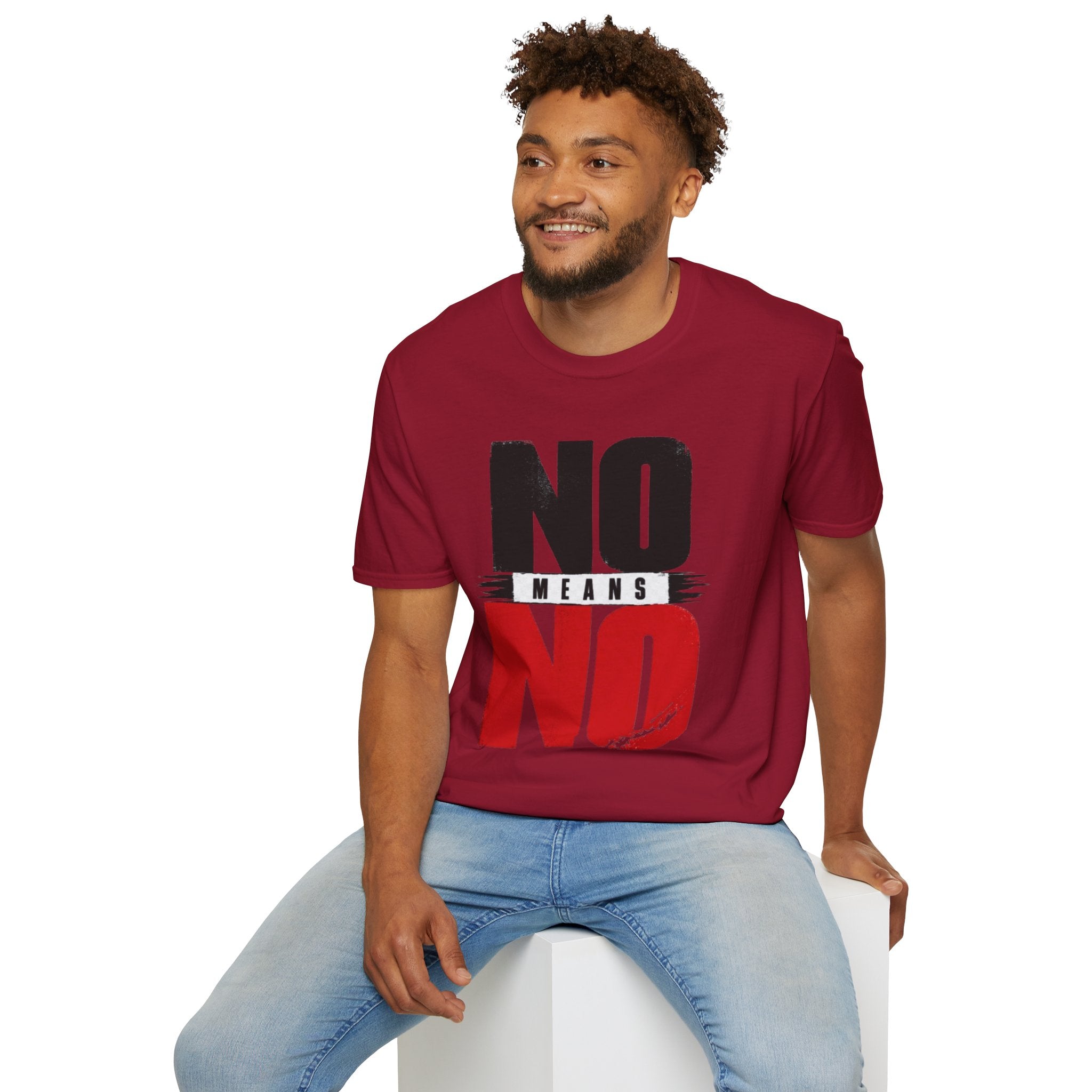 NO Means NO T-Shirt — Consent Awareness Graphic Tee