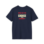 Unisex Softstyle T-Shirt - When Did You CHOOSE to Be Straight? Empowering LGBTQ+ Graphic Tee