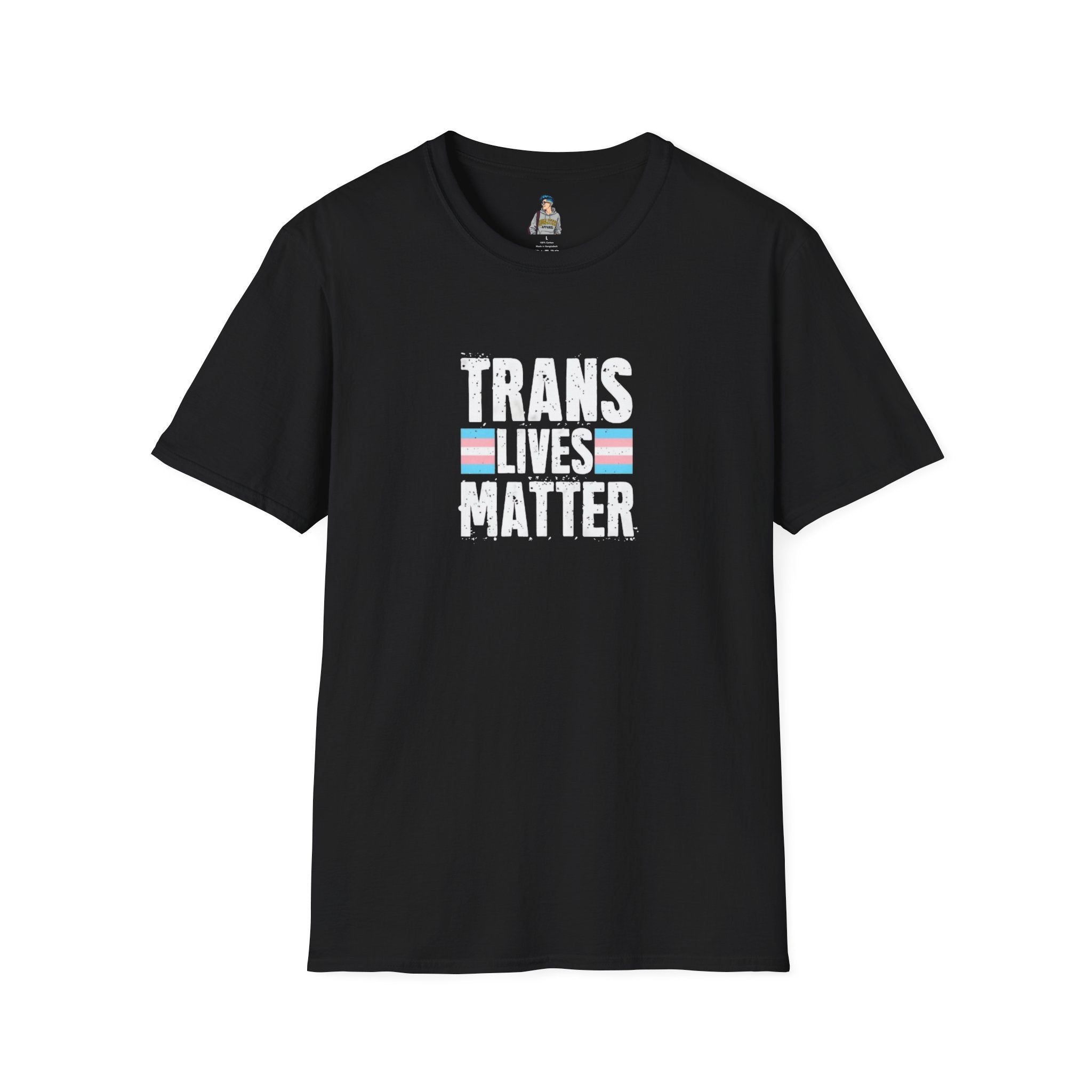 Trans Lives Matter Unisex Softstyle T-Shirt - Support LGBTQ+ Rights