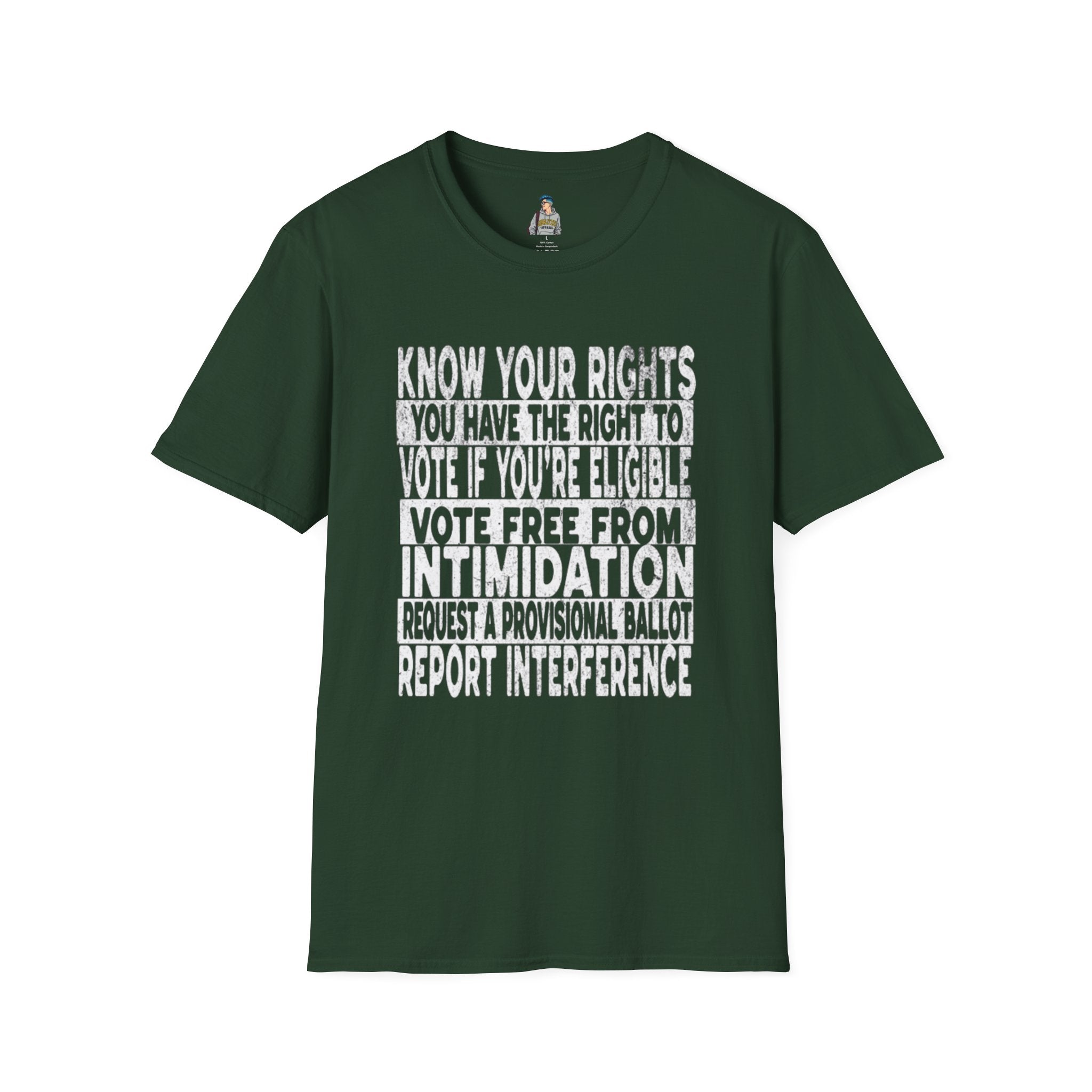 Know Your Voting Rights T-Shirt