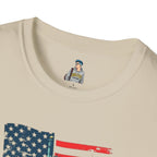 Unisex Softstyle T-Shirt - "Immigrants Make America Great" - Celebrate Diversity & Freedom