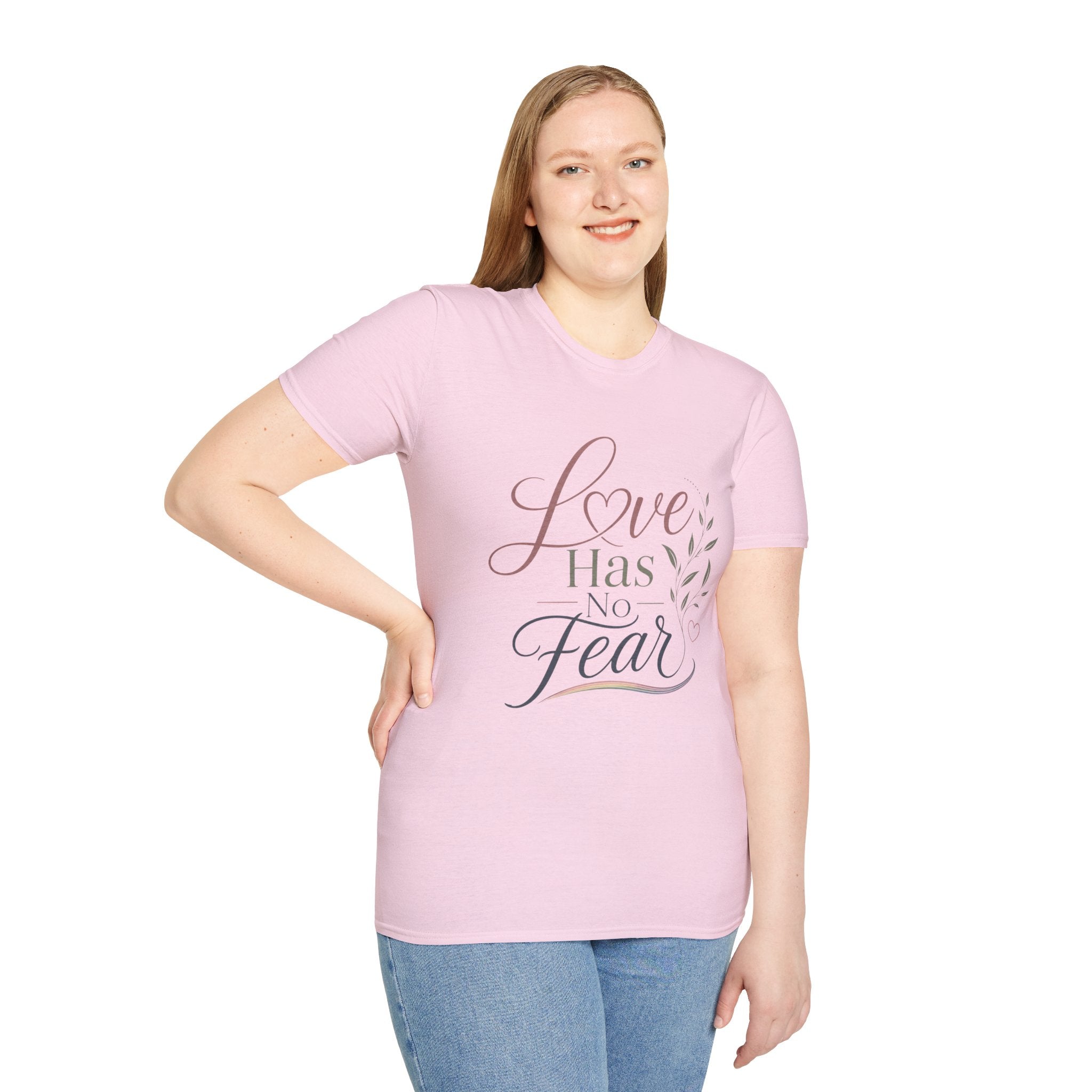 Love Has No Fear T-Shirt — Inspirational Tee