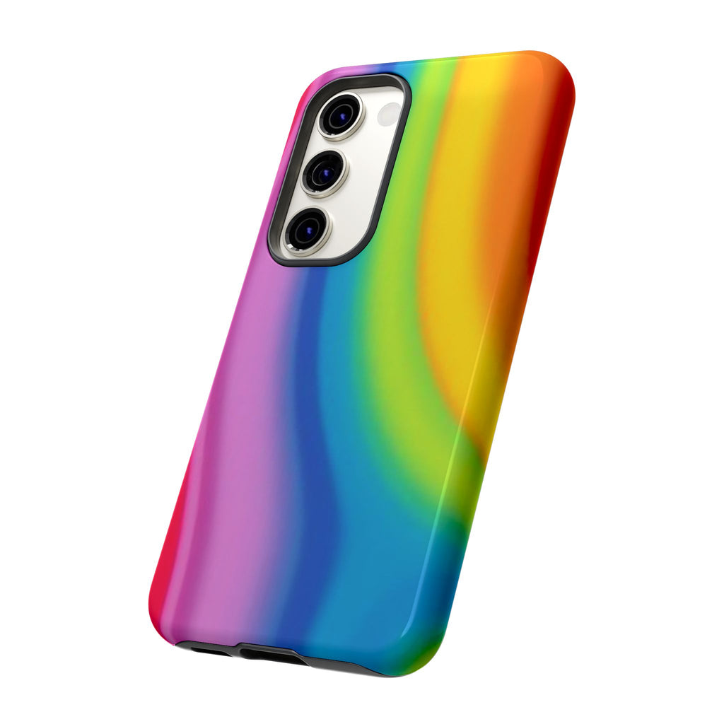 Rainbow Swirl Tough Case for Android
