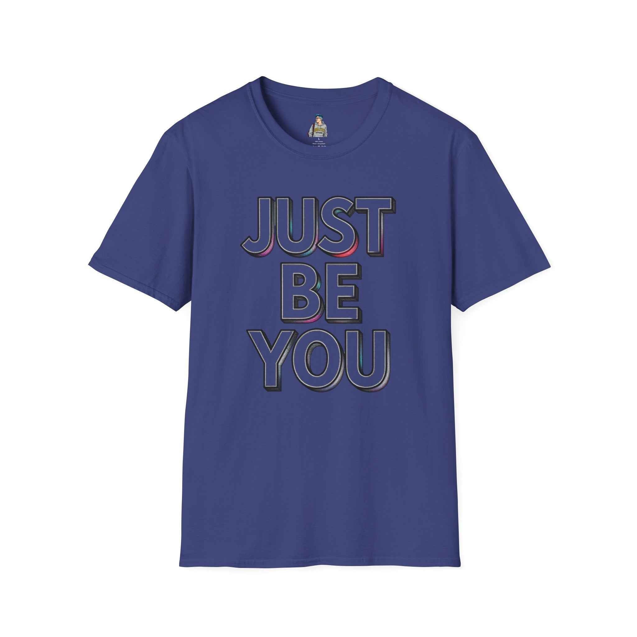 Just Be You T-Shirt — Inspirational Minimalist Graphic Tee
