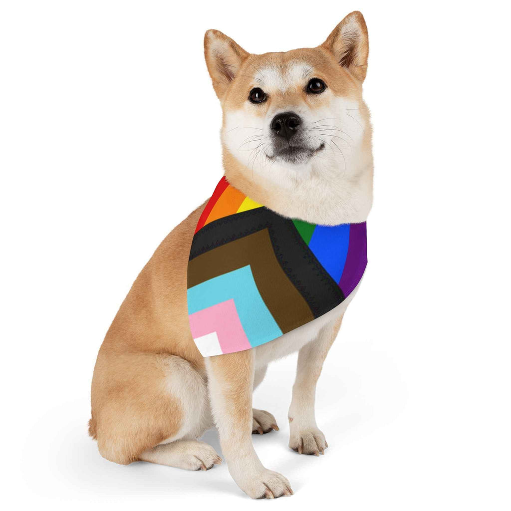Inclusive Pride Flag Pet Bandana - Strut Your Mut