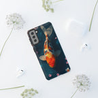 Peaceful Koi Cherry Blossom Tough Cases For Android & iPhone