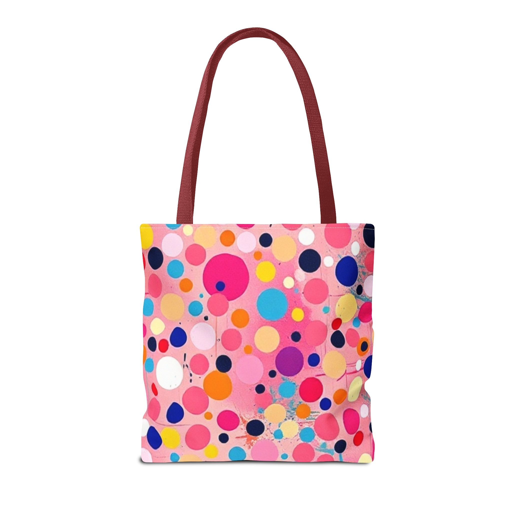 Dots and Drips over Pink Design - Tote Bag