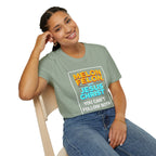Political Unisex T-Shirt - Melon Felon or Jesus Christ? You Can't Follow Both