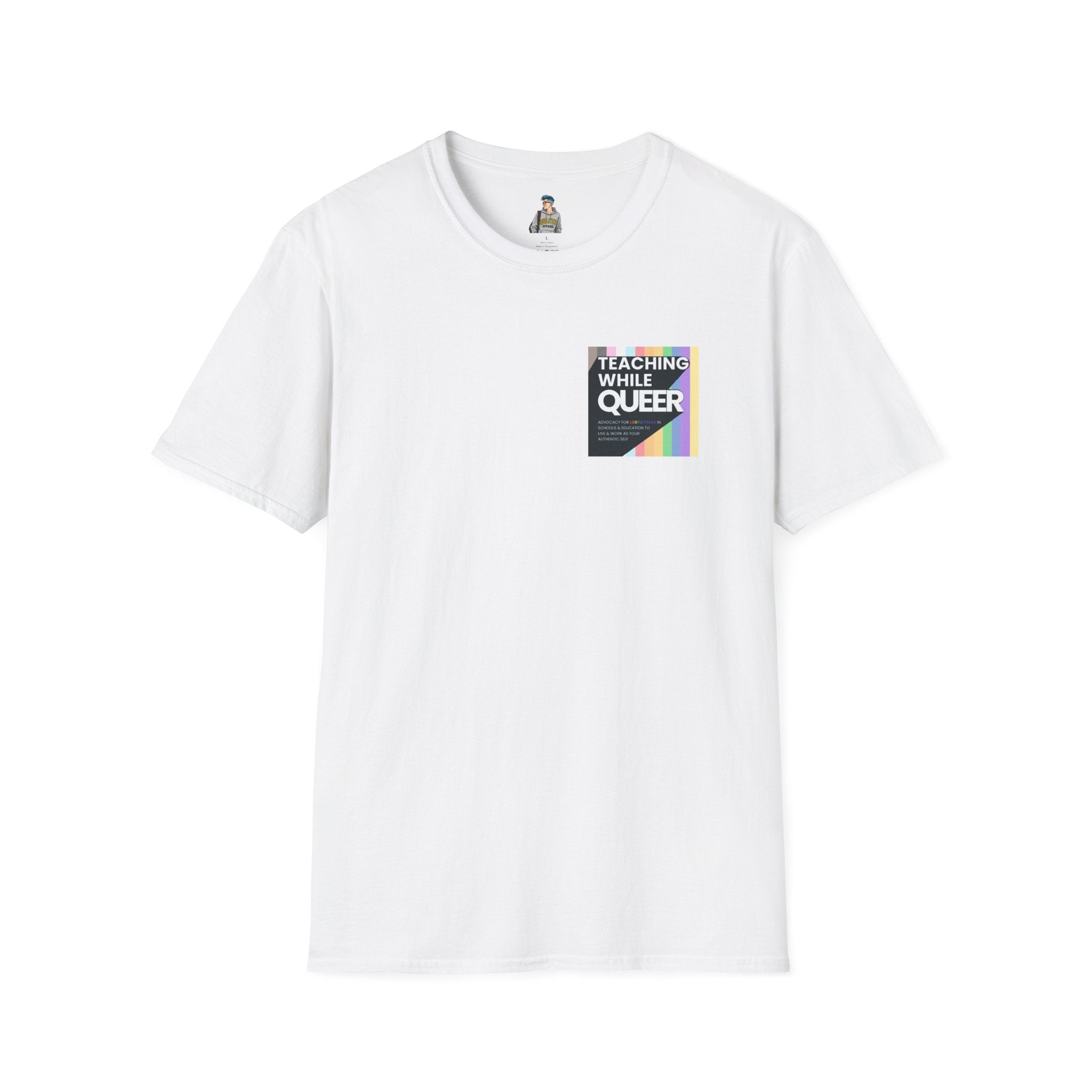 Teaching While Queer Logo T-Shirt