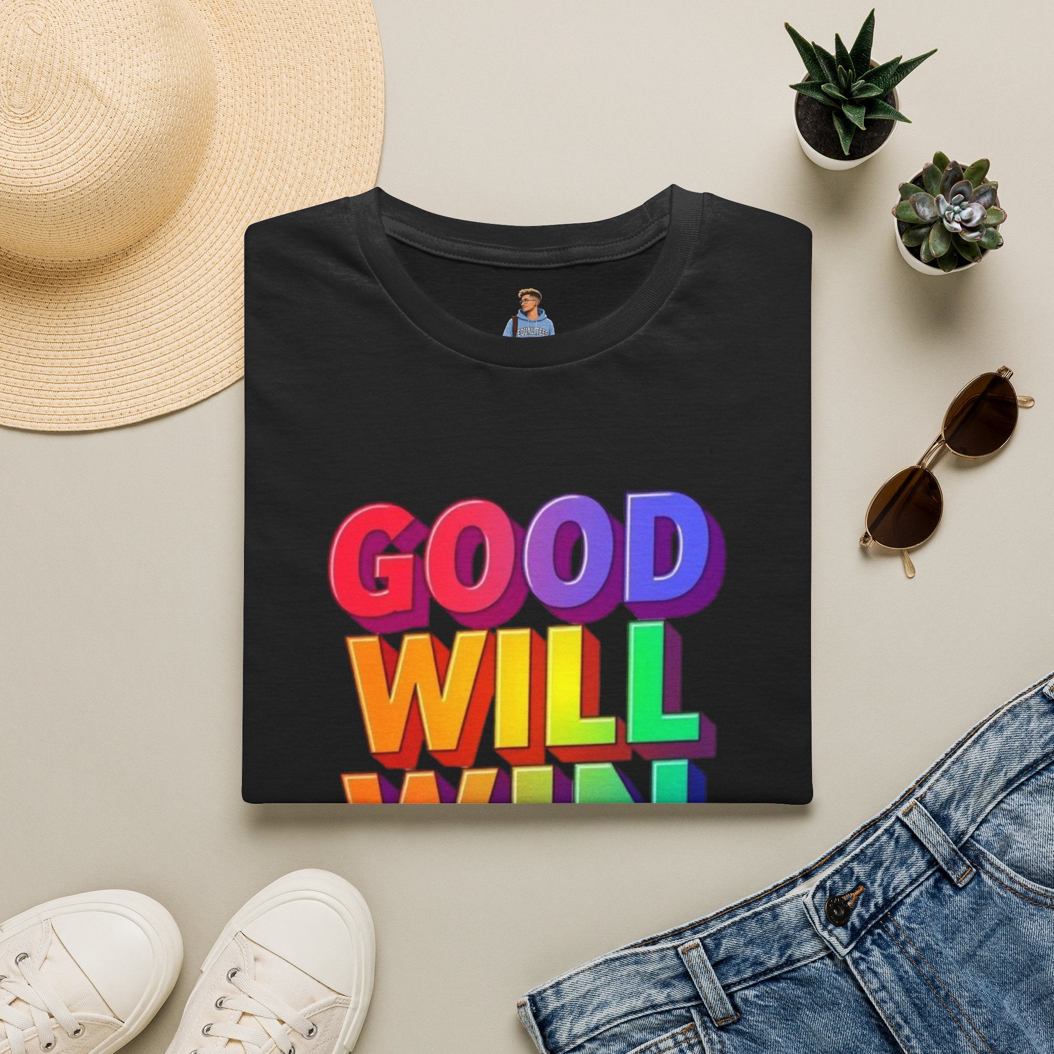 Rainbow Good Will Win T-shirt