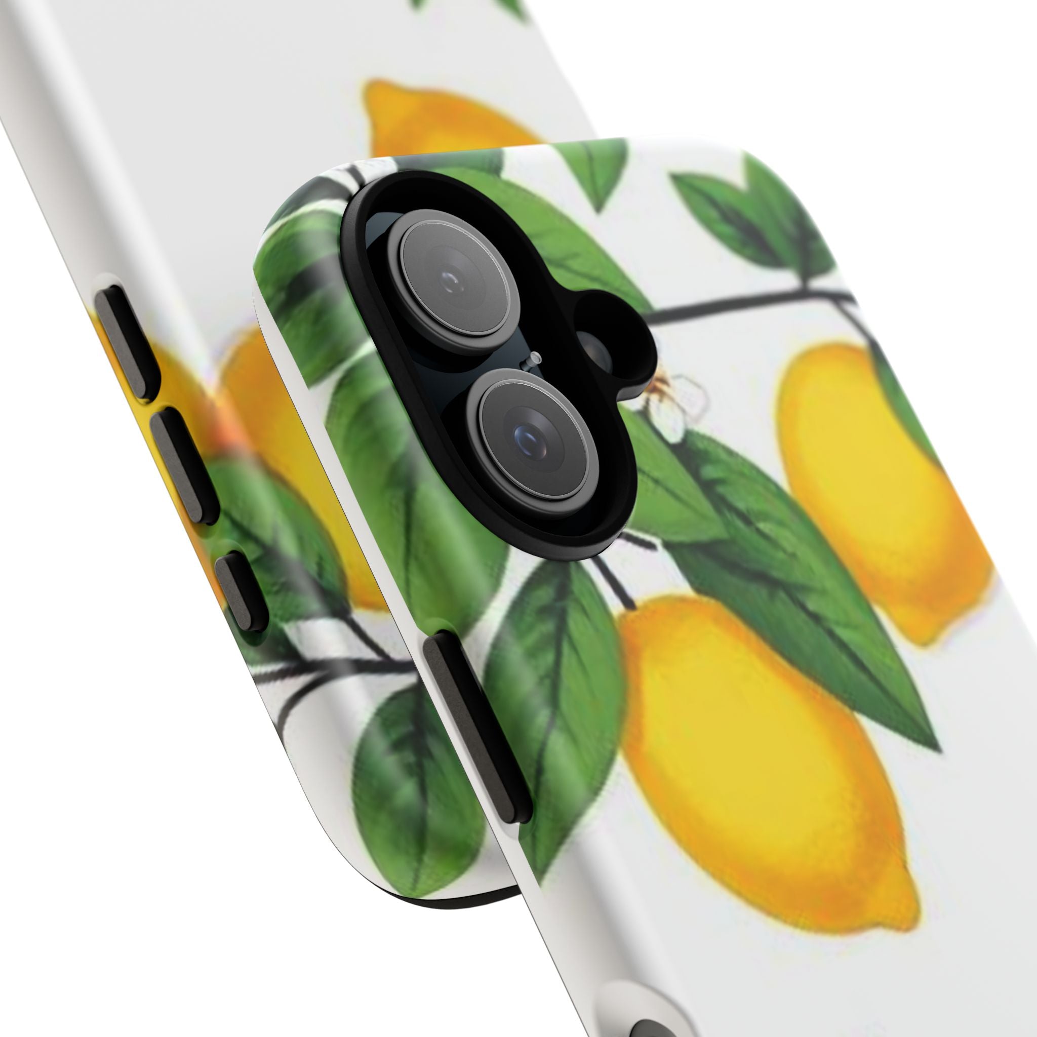 Lemon Blossom Tough Phone Case for iPhone