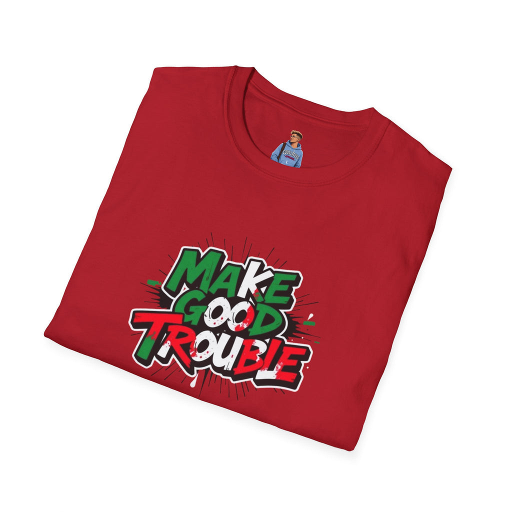 Make Good Trouble T-shirt  Fun Graphic Tee for Activists & Trendsetters