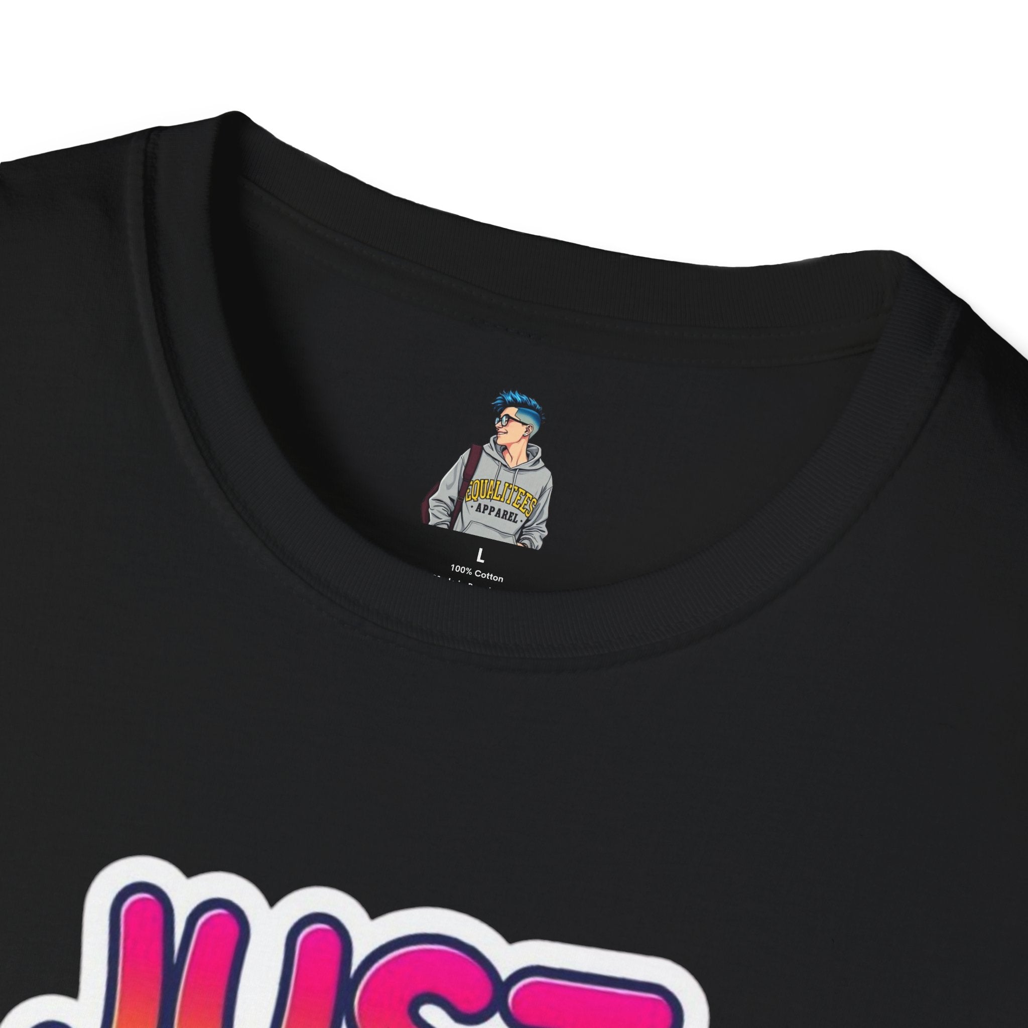 Just Love Unisex Softstyle T-Shirt | Perfect for Pride, Anniversaries, and Everyday Wear