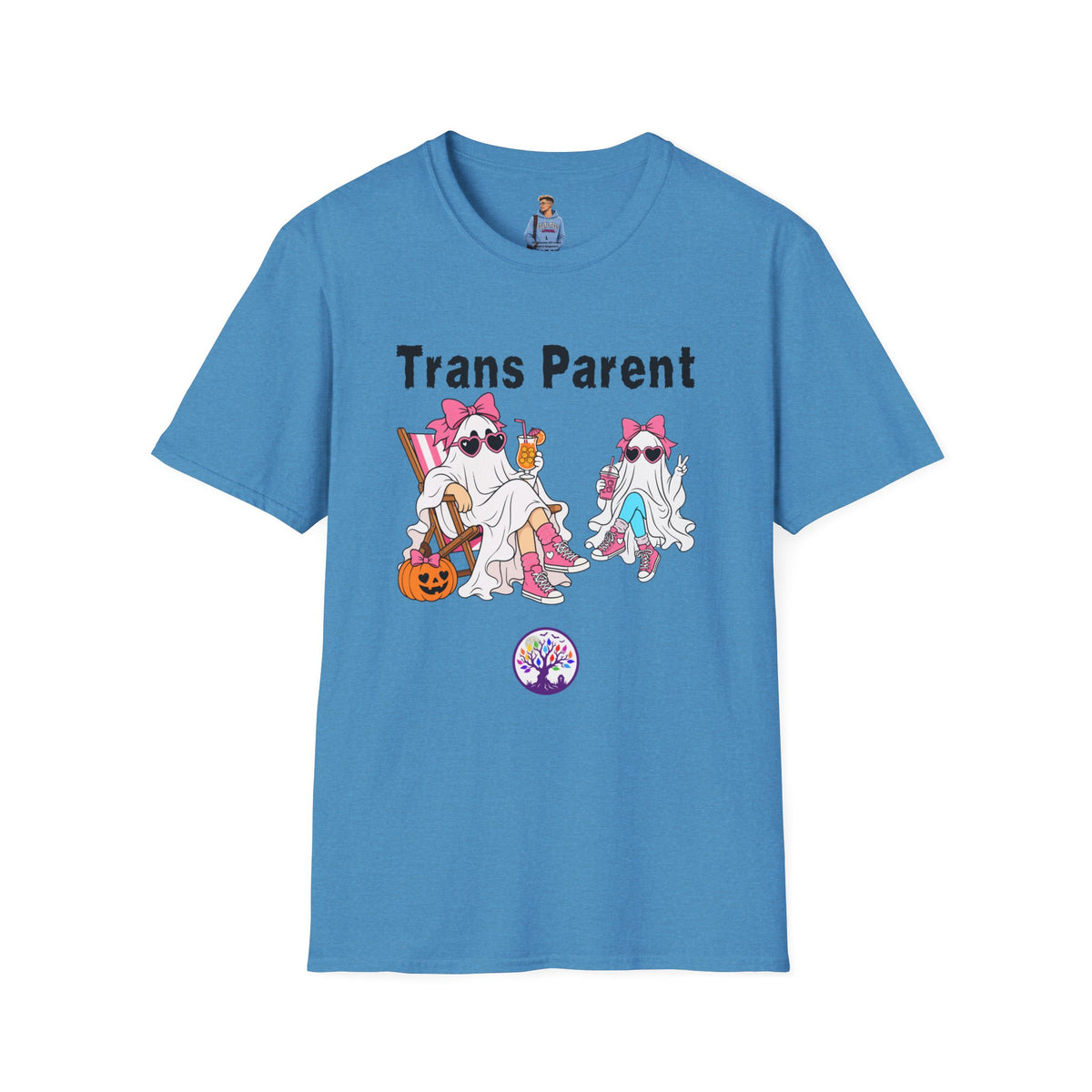 Trans Parent 1 Halloween Pride Tree Las Vegas T-Shirt