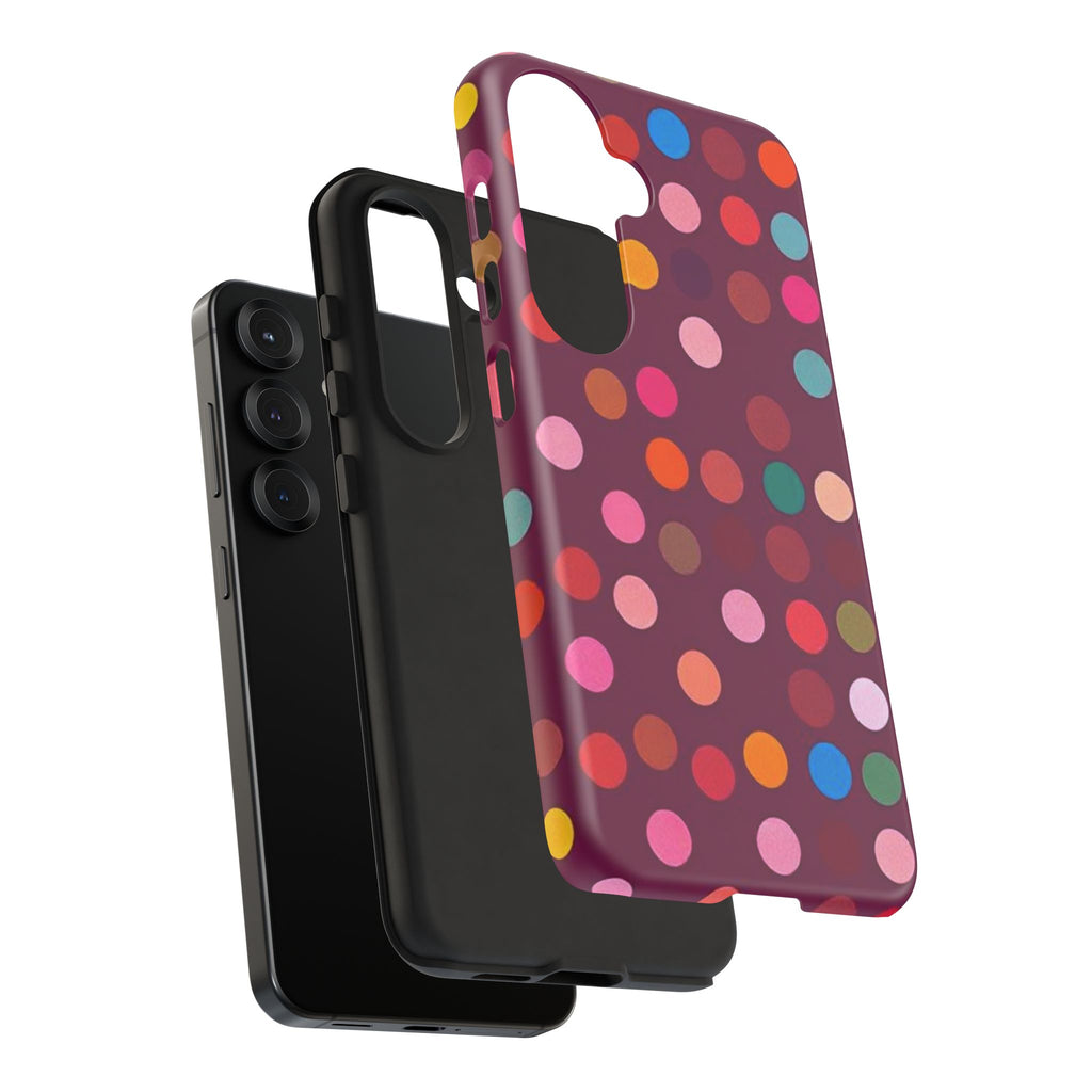 Polka-Dot Colorful Tough Case for Android
