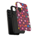 Polka-Dot Colorful Tough Case for Android