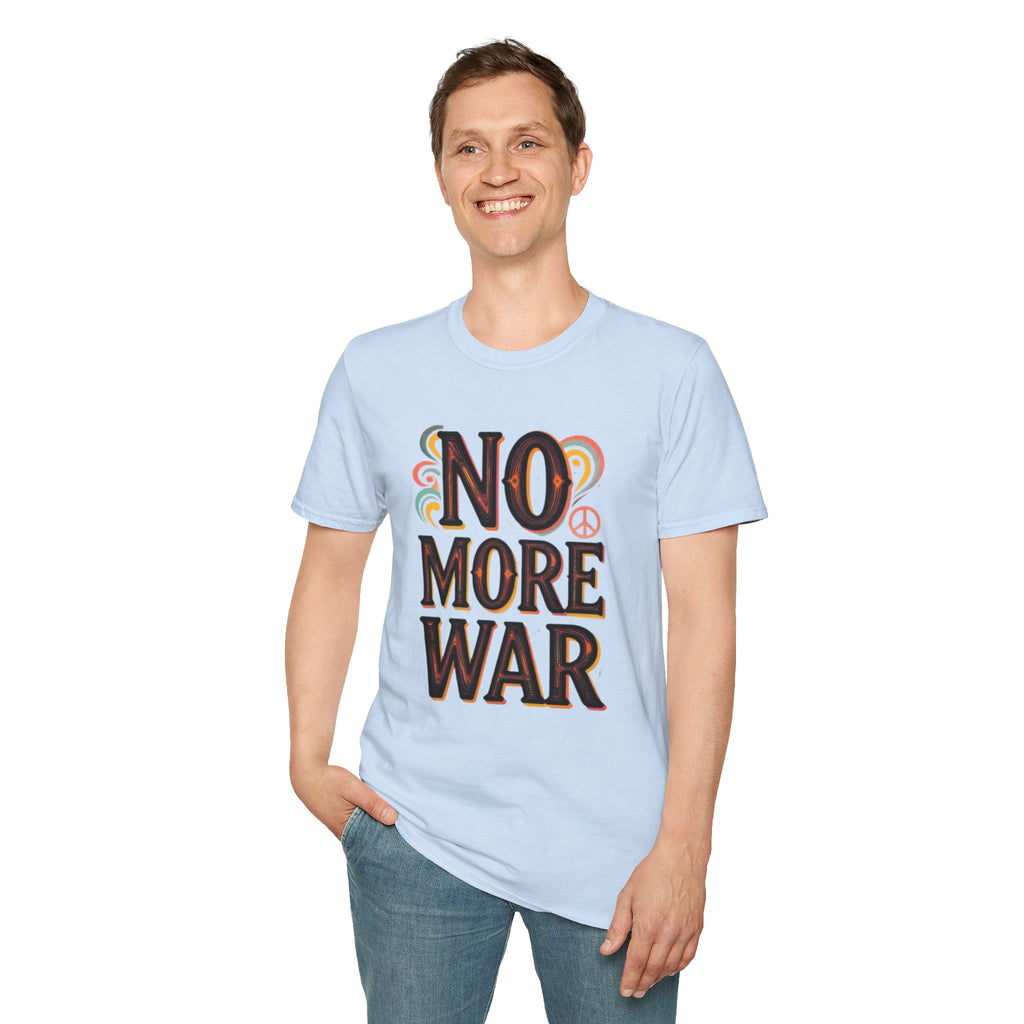 No More War Peace T-Shirt — Retro Anti-War Graphic Tee