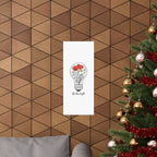 Inspirational Matte Vertical Poster - 'Be the Light'