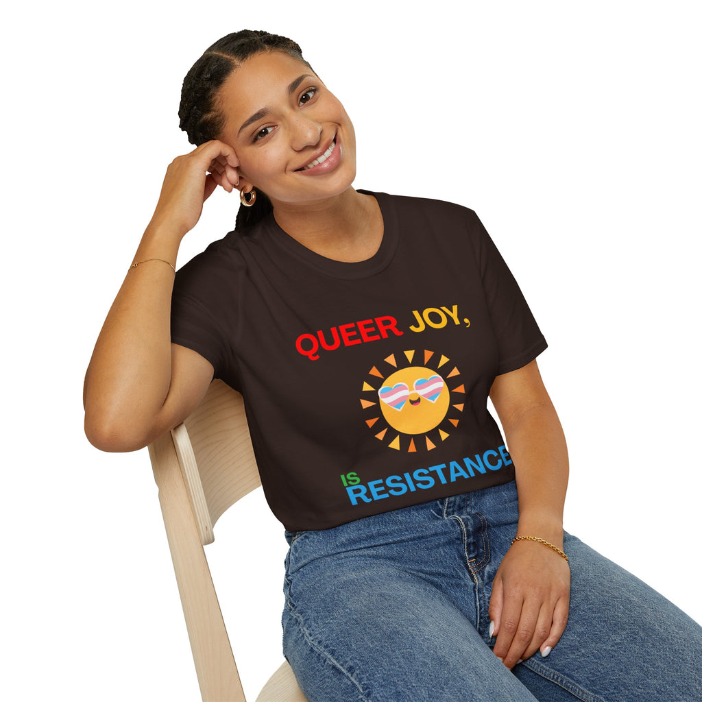 Queer Joy Is Resistance Pride Tree Las Vegas T-Shirt