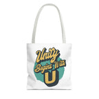 Unity Begins With U Design Tote Bag