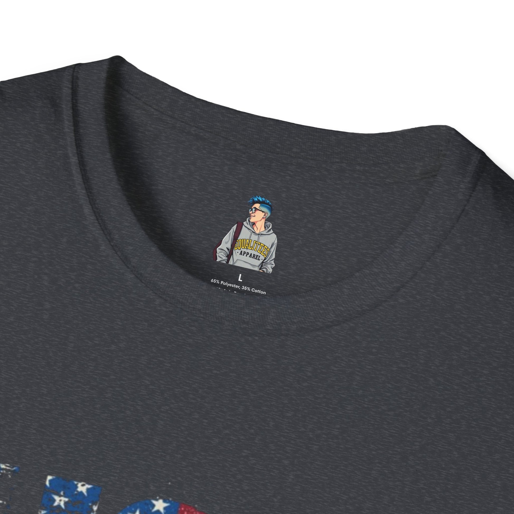 USA Democracy Statement Unisex Softstyle T-Shirt