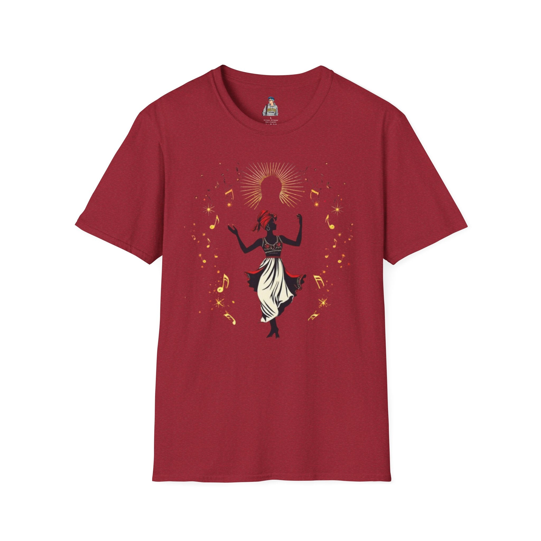 Vibrant Heritage Black Pride Dance Unisex T-Shirt