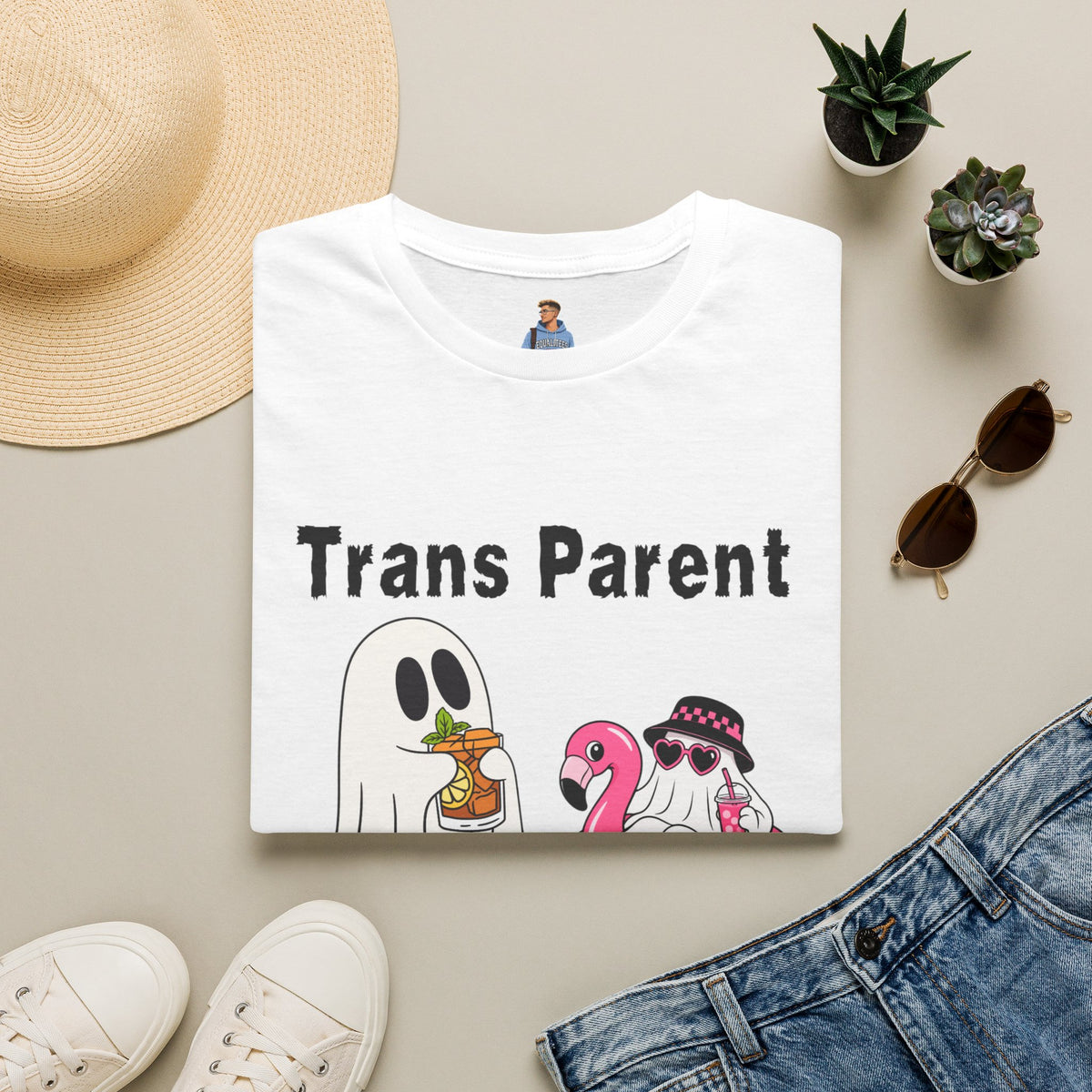 Trans Parent 4 Halloween Pride Tree Las Vegas T-Shirt