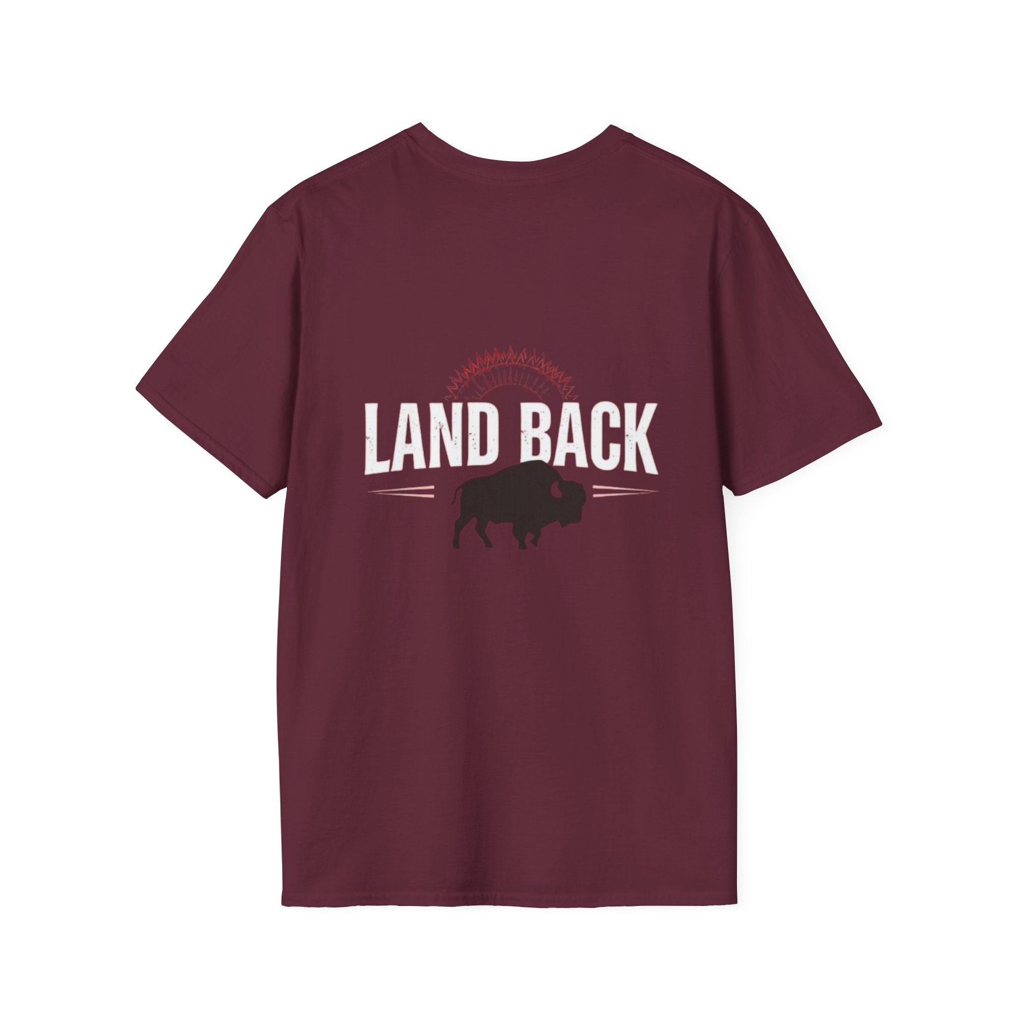'Land Back' Unisex Softstyle T-shirt