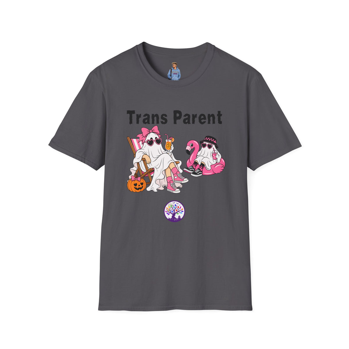 Trans Parent 2 Halloween Pride Tree Las Vegas T-Shirt