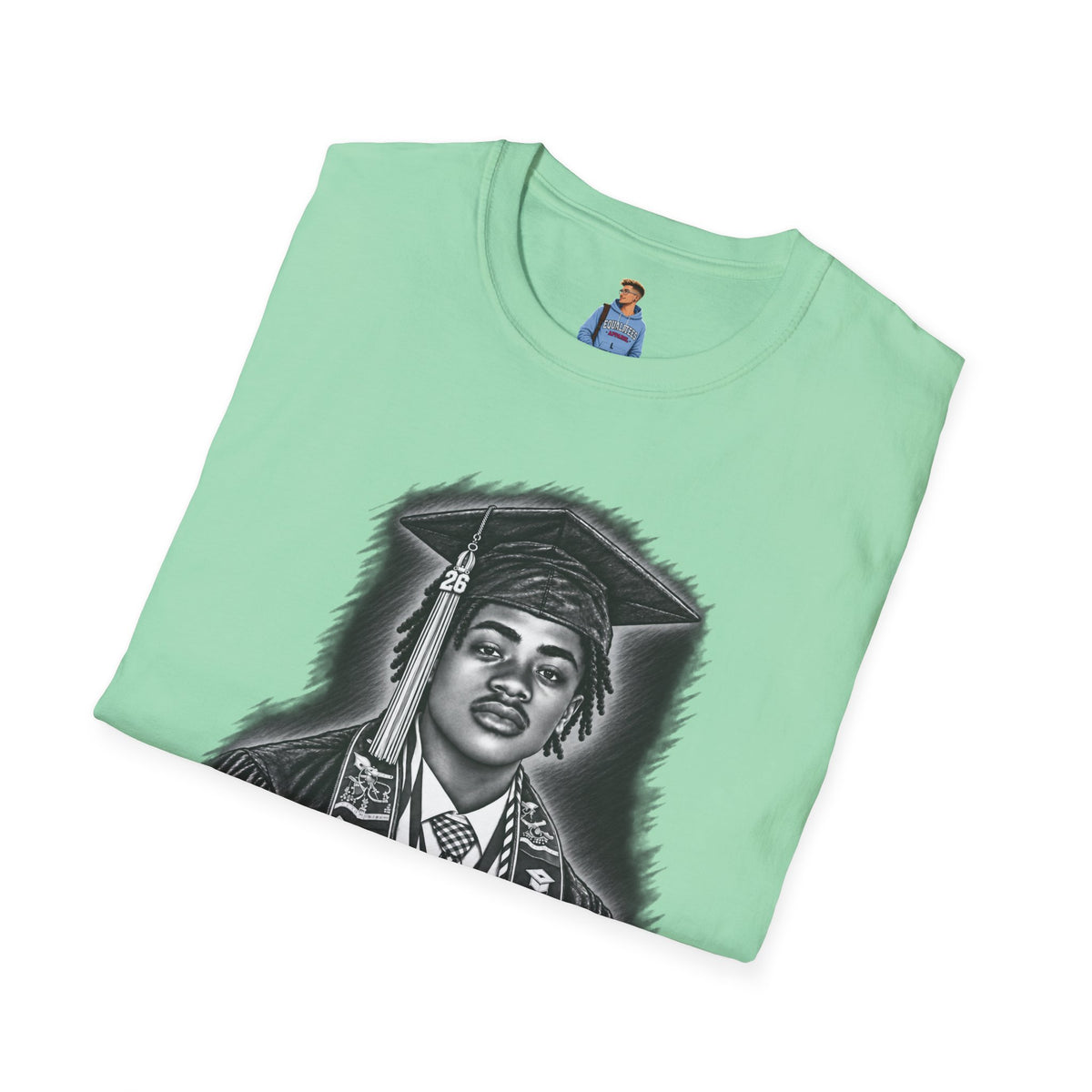 Portrait Front and Back - In Memory of Pierre Damas Bel T-Shirt