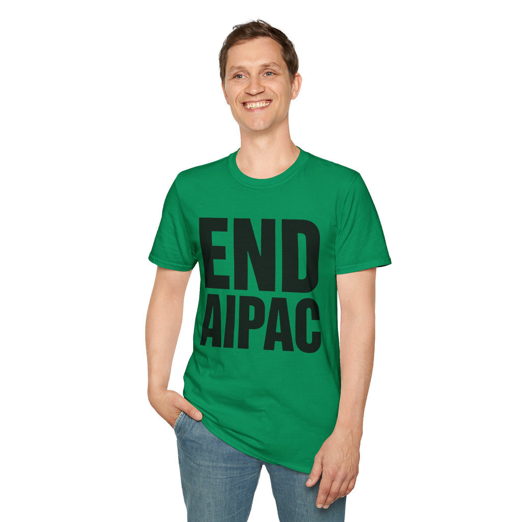 END AIPAC Bold Protest T-Shirt