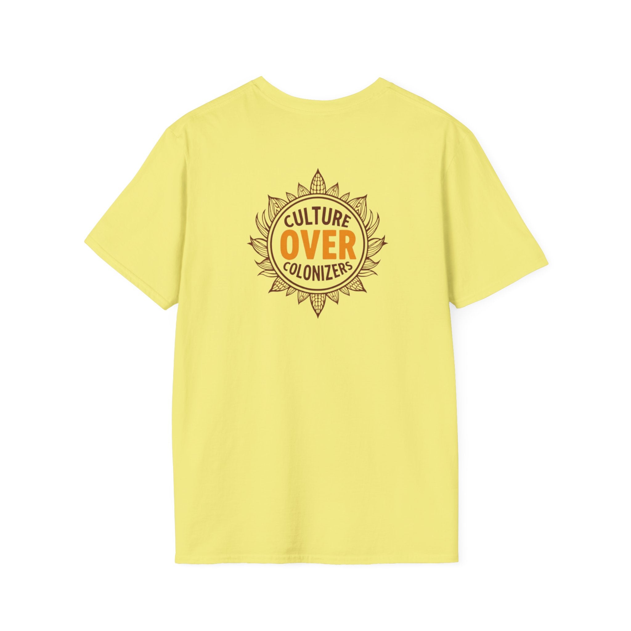 Culture Over Colonizers Unisex Softstyle T-Shirt