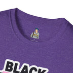 Unisex Softstyle T-Shirt - Black Trans Lives Matter Statement Tee