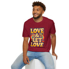 Love & Let Love Retro T-Shirt