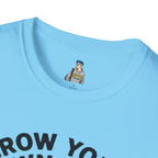 Unisex Softstyle T-Shirt - 'Grow Your Own Way' Floral Design for Queer Pride