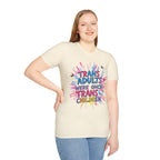 Trans Awareness Unisex T-Shirt, LGBTQ+ Pride Shirt, Gift for Allies, Feminist Apparel, Support Trans Rights