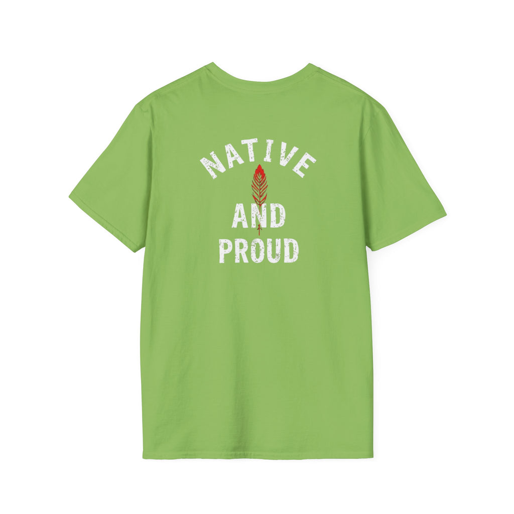 Born From this Land Native and Proud T-Shirt