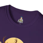 Mountain Sunset Deer Unisex Softstyle T-Shirt