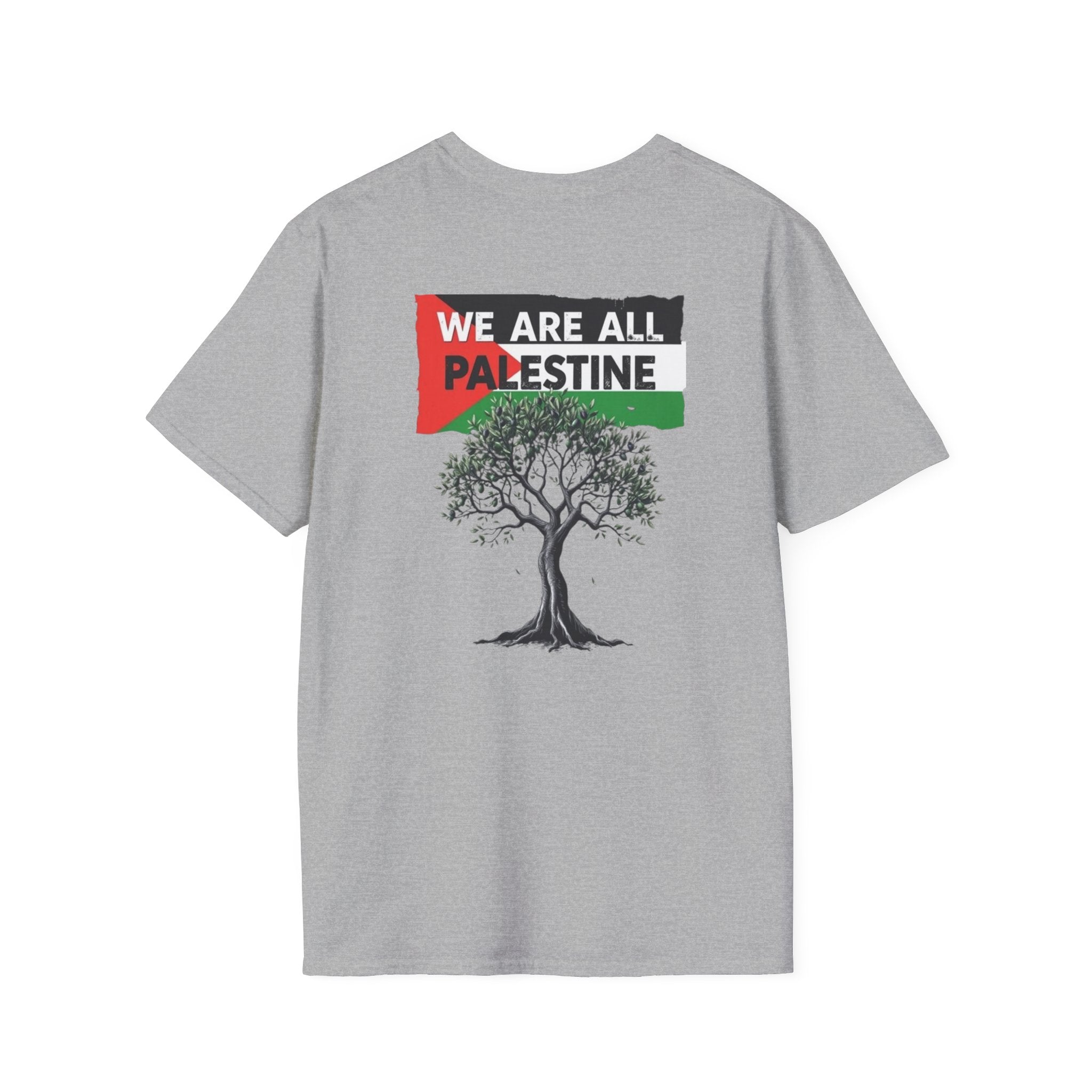 Stand with Gaza & We Are All Palestine Graphic Tee