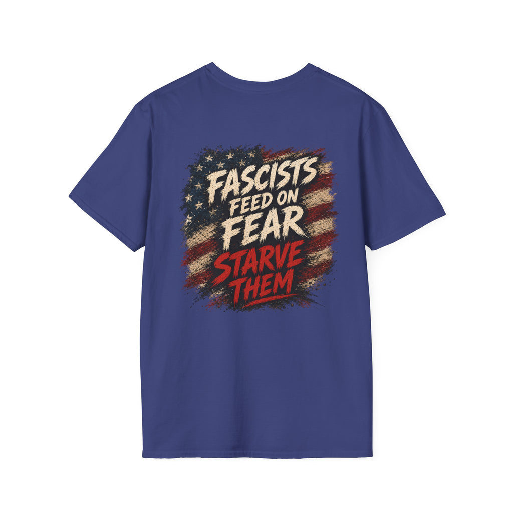 Patriots Don’t Stand For This T-Shirt — Statue of Liberty & Distressed Flag Graphic