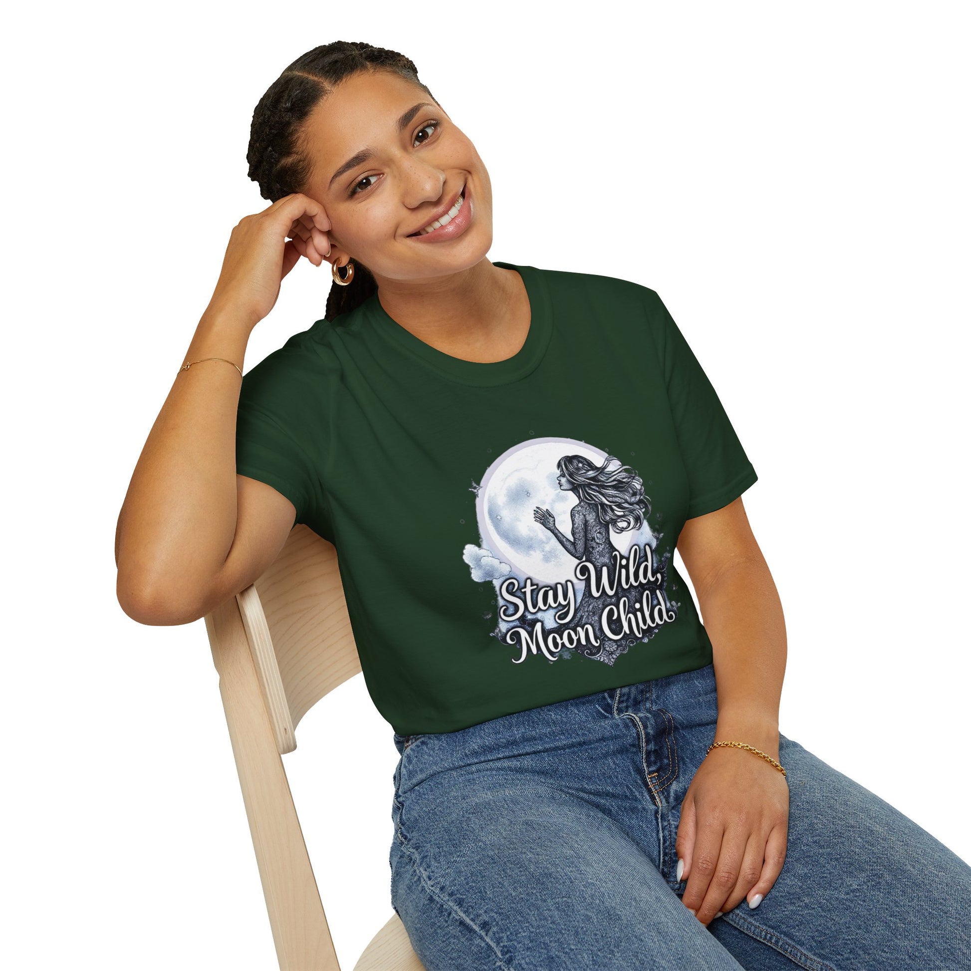 Gypsy Moon T-Shirt - Stay Wild Moon Child