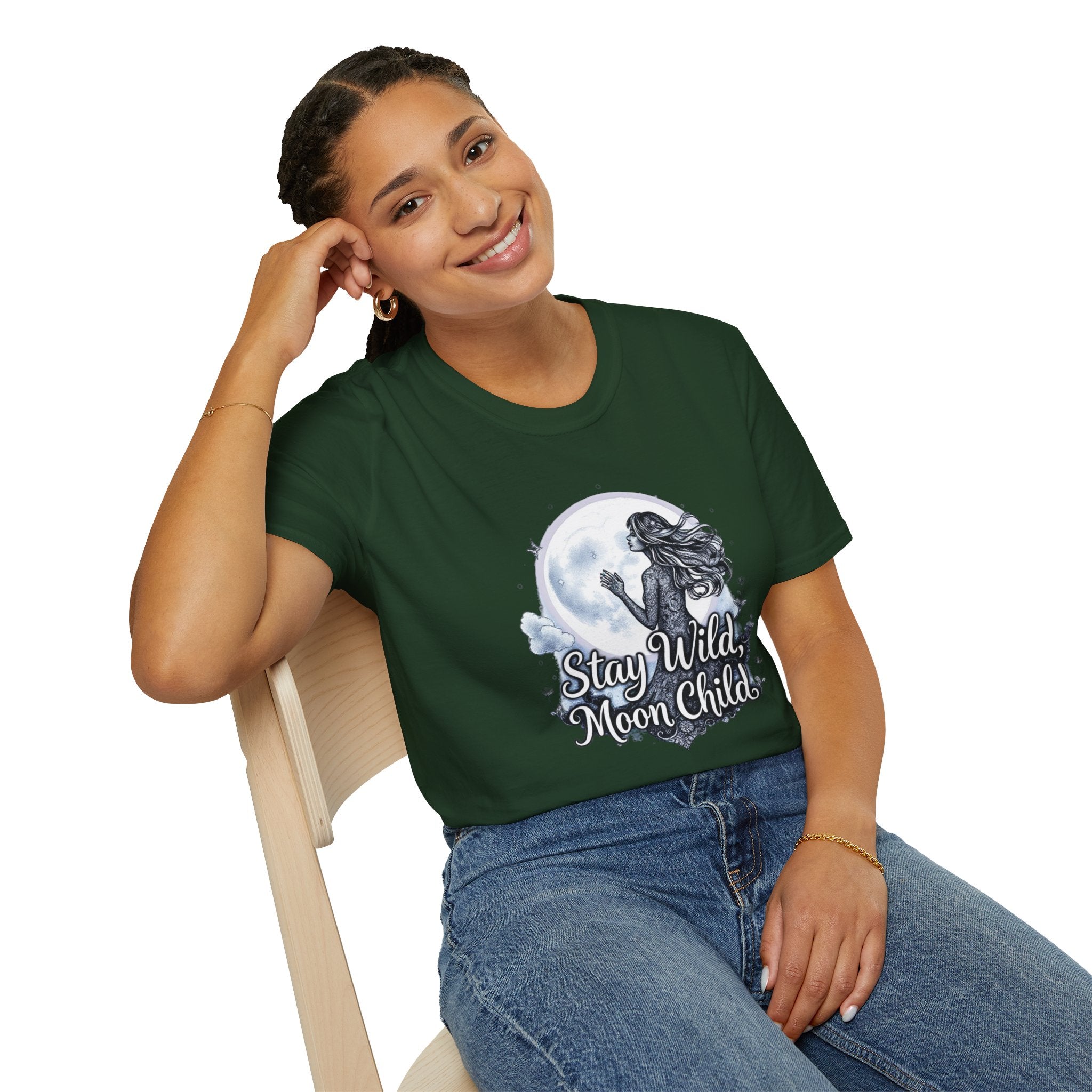 Gypsy Moon T-Shirt - Stay Wild Moon Child