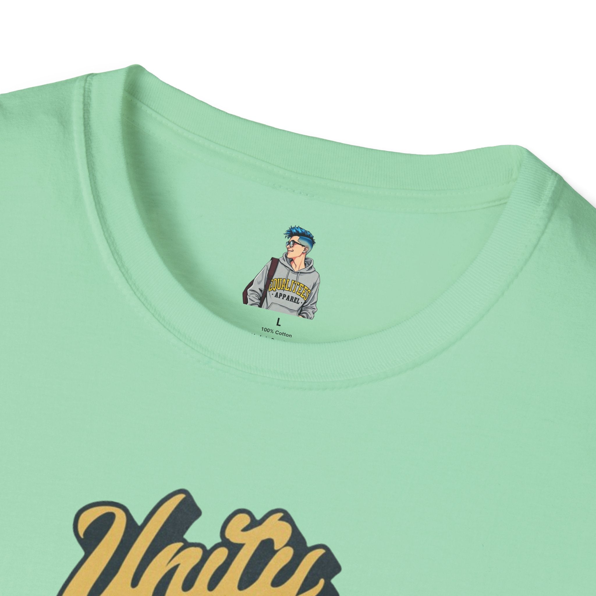 Unity Begins With U Unisex Softstyle T-Shirt
